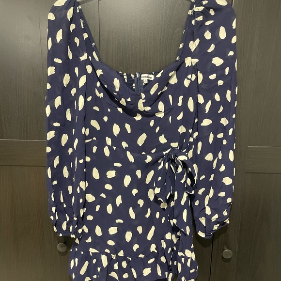 Reformation Cammi dress color splatter size 2 - Picture 5 of 6